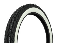 17 inch 2.75x17 Kenda K418 tire semi slick white wall 