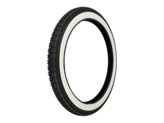 19 inch 2.50x19 Kenda K252 tire white wall street profile product