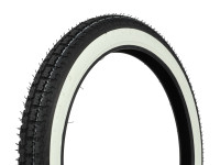 19 inch 2.50x19 Kenda K252 tire white wall street profile