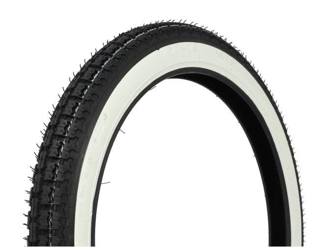 19 inch 2.50x19 Kenda K252 tire white wall street profile product