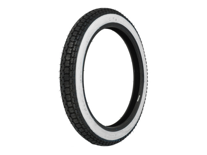 17 inch 2.75x17 Anlas NR-7 tire white wall product