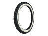 16 inch 2.25x16 Kenda K252 tire white wall street profile thumb extra