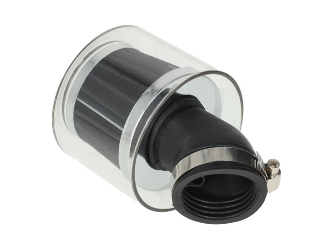 Luchtfilter 35mm powerfilter met kap schuin 45 graden (Dellorto PHBG) product