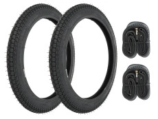 16 inch 2.25x16 Anlas NR-7 tires with inner tube set