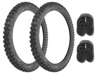 17 inch 2.25x17 Deestone D982 tire cross set