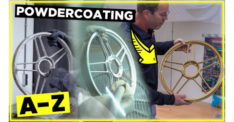 Powder coating explained! Powder coating vs. wet coating