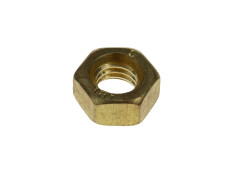 Exhaust nut M6 brass short low model