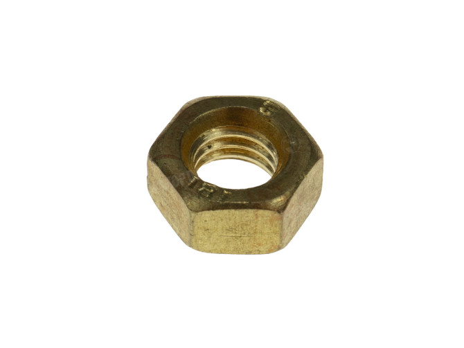 Exhaust nut M6 brass short low model main