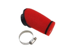 Air filter 28mm / 35mm foam TNT red 