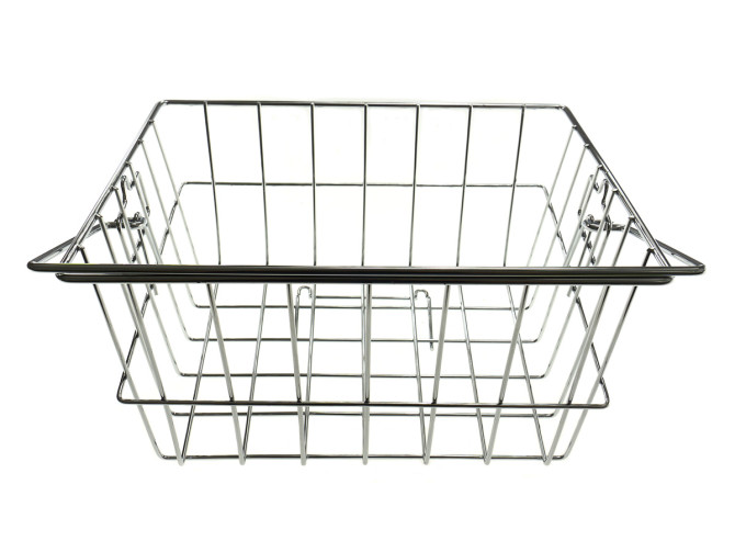 Luggage carrier front Basket Puch Maxi / universal as original chrome product