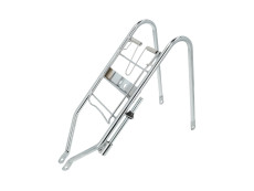 Luggage carrier rear carrier Puch Maxi N / K chrome with swing arm lock holder