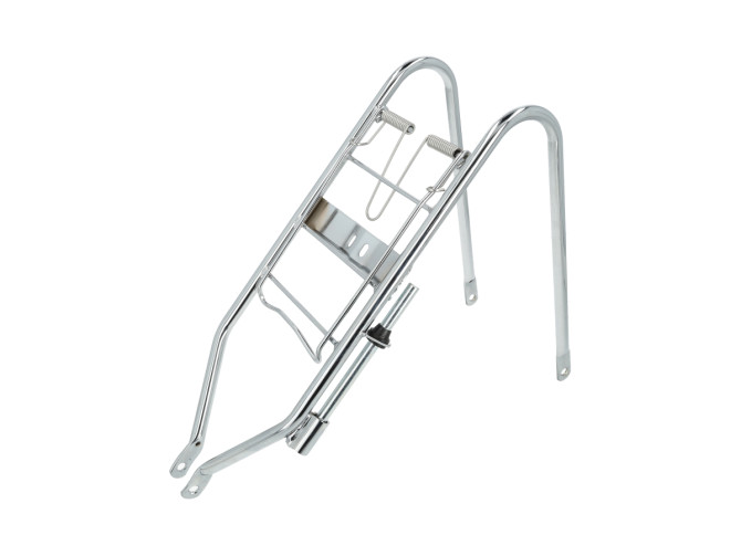 Luggage carrier rear carrier Puch Maxi N / K chrome with swing arm lock holder product