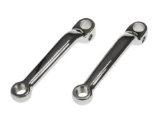 Pedal arm Puch MS50 set chrome A-quality