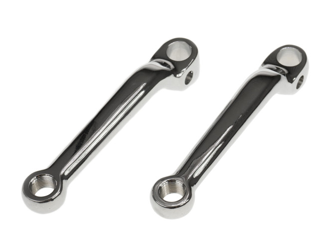 Pedal arm Puch MS50 set chrome A-quality product