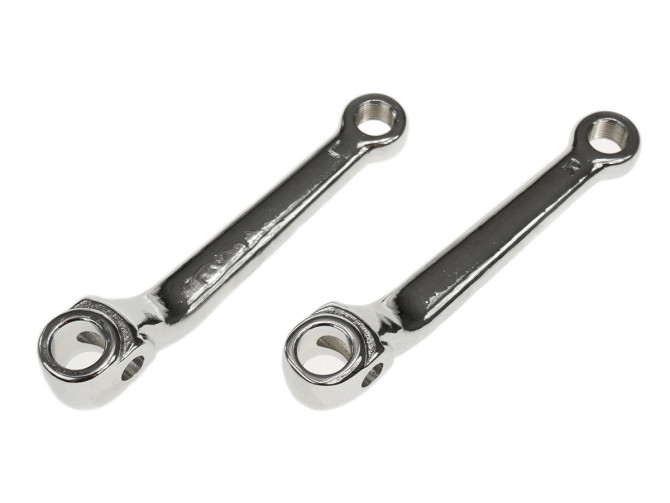 Pedal arm Puch MS50 set chrome A-quality product