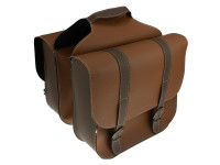 Luggage carrier rear carrier bags Easy brown 