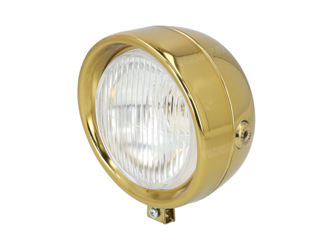 Koplamp rond 130mm classic *Exclusive* Candy Gold main