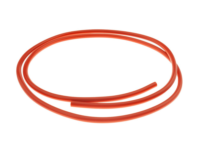 Spark plug cable red 5mm thin 100cm product