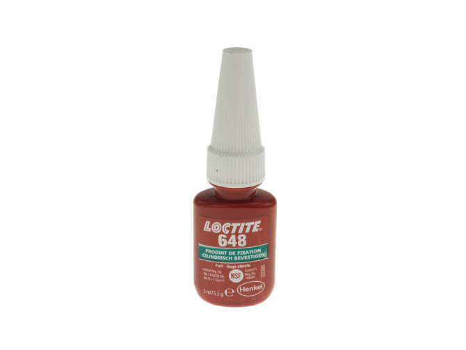 Loctite 648 5ml (extremely strong green) product