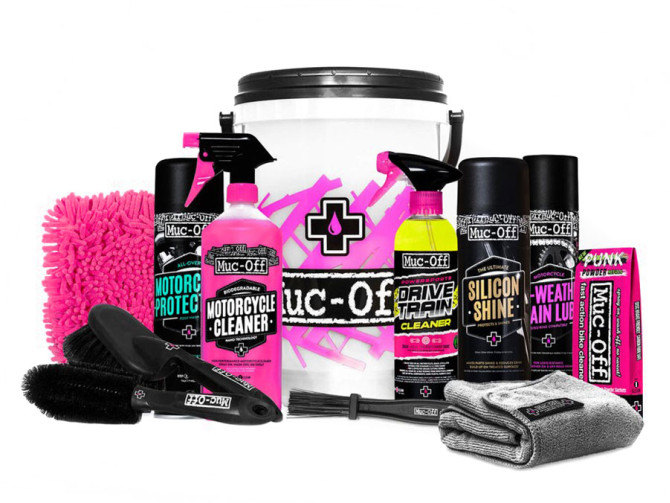 Muc-Off Powersports Dirt Bucket Kit reinigingsset XL product