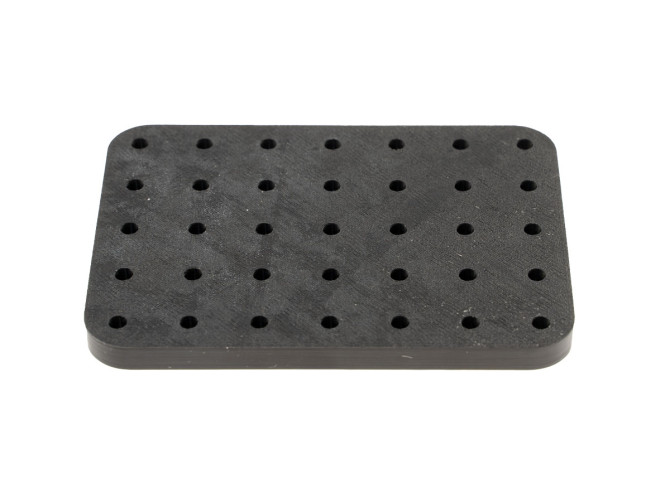 Jet storage box rugged case plate for 4mm product