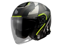 Helm MT Jet Thunder III SV Bow Schwarz / Gelb (S - M)