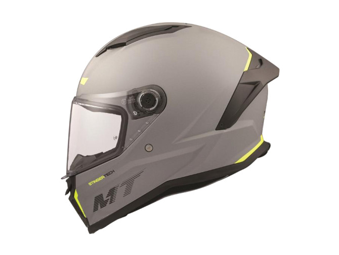 Helmet MT Stinger 2 solid matt grey (S - XL) product