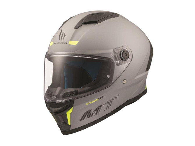 Helmet MT Stinger 2 solid matt grey (S - XL) product