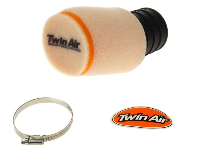 Luchtfilter TwinAir 60mm schuin rond schuim groot universeel product