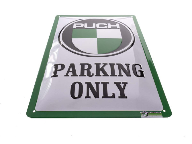 Sign Puch Parking Only 30x20cm product