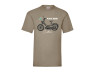 T-shirt Puch Maxi N Culture Retro line art Khaki (S-XXL) thumb extra