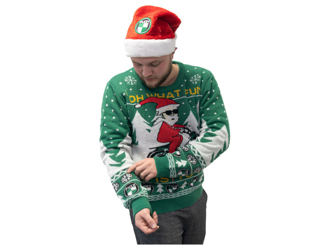 Ugly Christmas sweater Puch " Oh what fun it is to ride" product