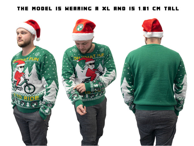 Ugly Christmas sweater Puch " Oh what fun it is to ride" product