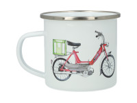 Tasse Lakor Red Puch Emaille 350ml