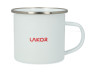 Lakor Puch Roter Emaille-Tasse Weiß 350ml – Ikonisches Puch Maxi Design thumb extra