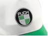 Kappe Truckers cap mit Puch Logo Patch Grün / Weiß  thumb extra