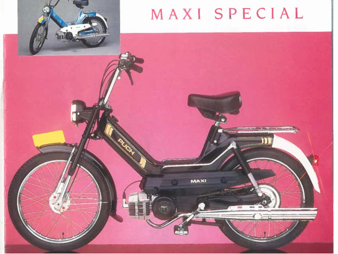 Stickerset Puch Maxi lines gold product