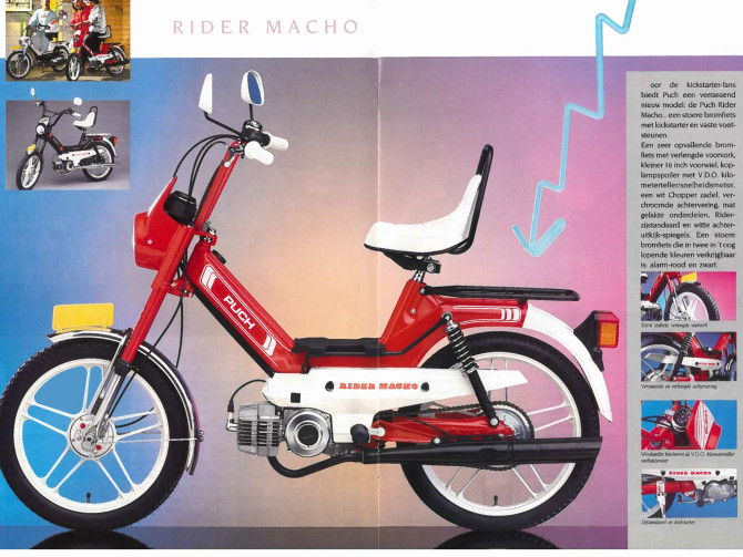 Aufkleber Puch Rider Macho product