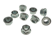 Flywheel nut M10x1 Puch Maxi / MV / VS / DS / various models (10 pieces)