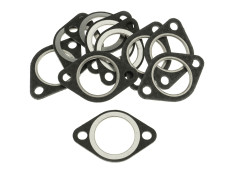 Exhaust gasket 27mm with ring Puch Maxi / X30 / MV / VS / DS / universal (10 pieces)