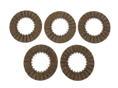 Clutch plates Sachs 4 / 5 / 6 gear (5 pieces)