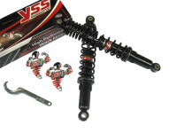 Shock absorber set 300mm YSS Pro-X RD220 hydraulic black 