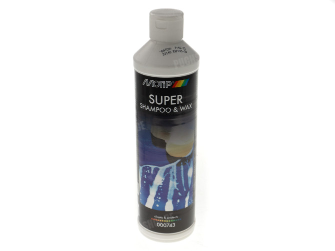 MoTip Super Shampoo & Wax 500ml main