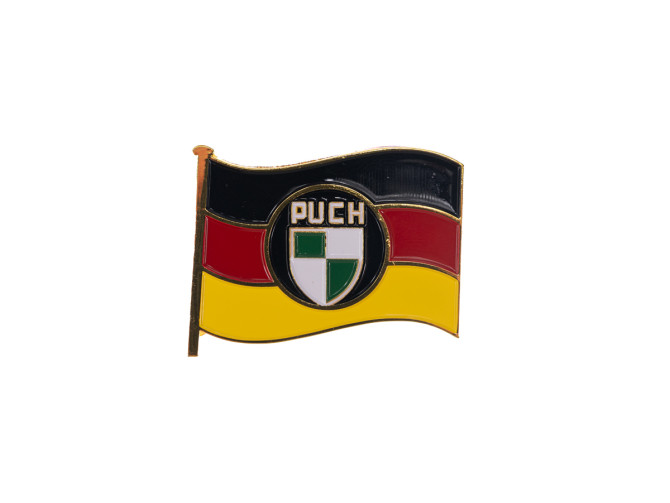 Flag emblem Puch Germany Realmetal sticker product