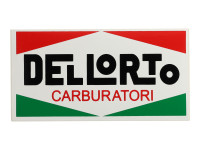 Dellorto sticker large 63x122mm universal