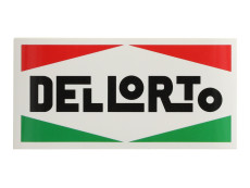 Dellorto medium 50x100mm universal sticker