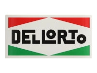 Aufkleber Dellorto medium 50x100mm universal