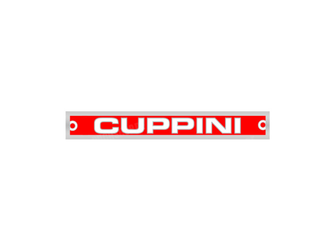 Sticker Cuppini (handlebar) Chrome 85x11mm main