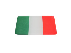 Sticker Italian flag 3D