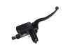 Handle set brake lever pump universal V1 right black  thumb extra